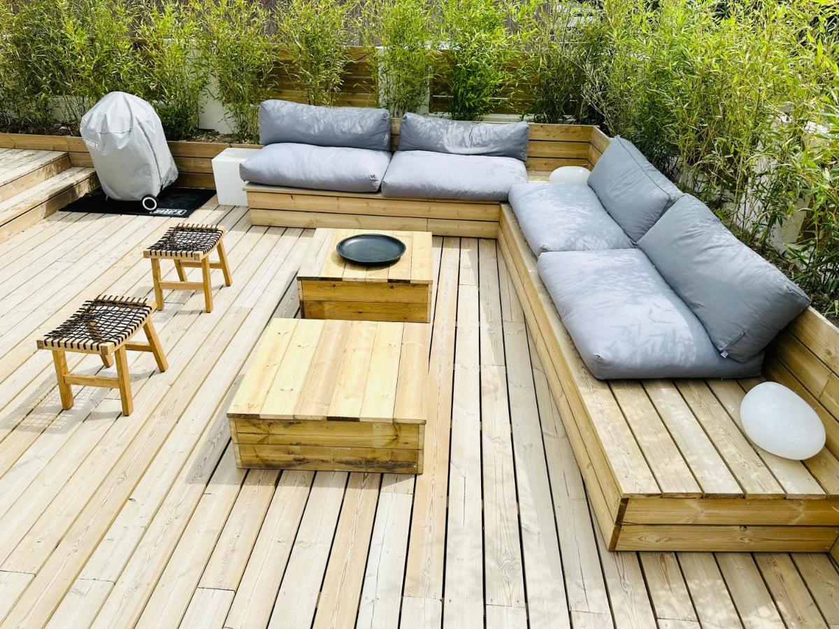 Villa O Wood & Chic Cucq Bagian luar foto